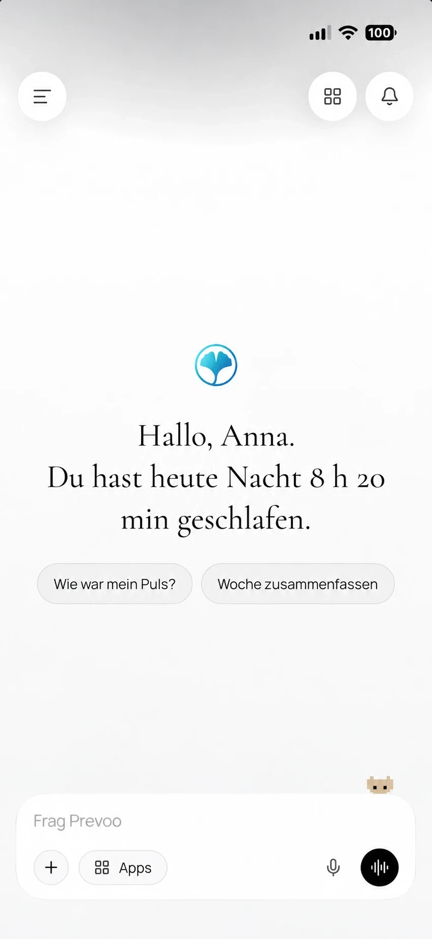 PREV∞ App: Start